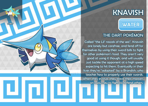 Knavish, the Dart Fakemon