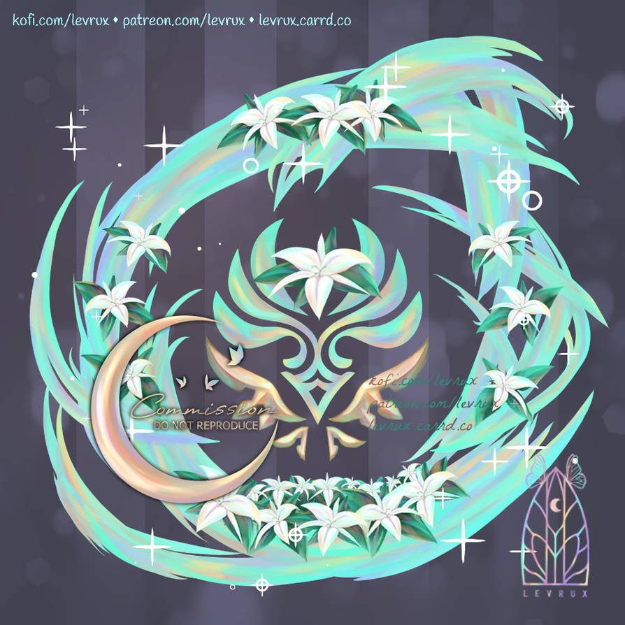 Venti Anemo Tattoo Design Commission by Levrux on DeviantArt