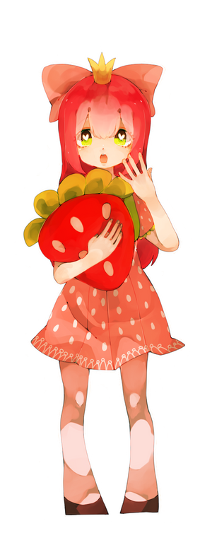 strawberry transparent version