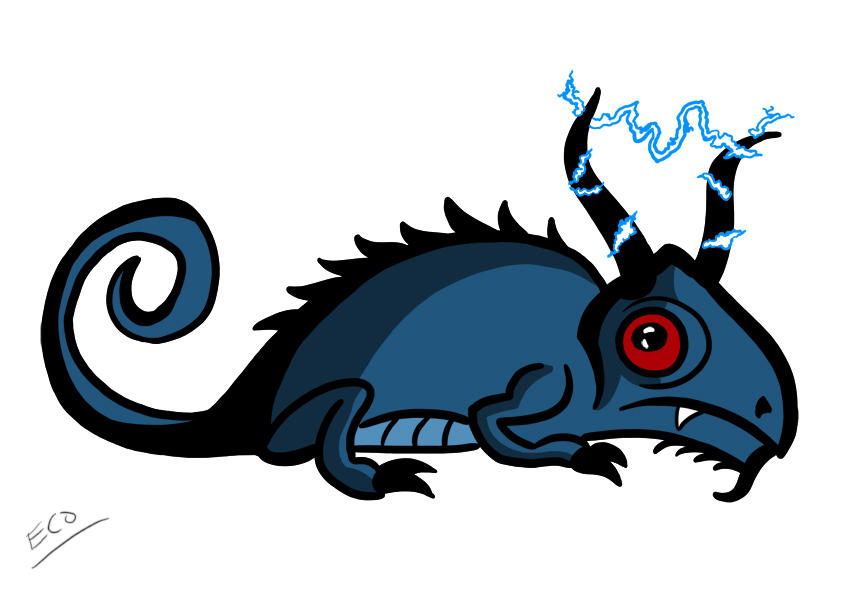 Shock Lizard by Atom95 on DeviantArt