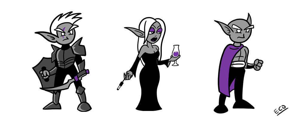 Random Drow by Atom95 on DeviantArt