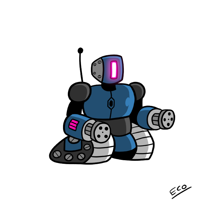 Tank robot thingy by Atom95 on DeviantArt