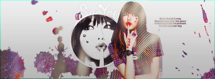 Girls Generation (SOOYOUNG) - FaceBook Background