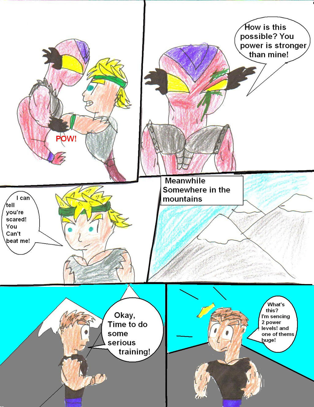 Super Saiyan Comic Part 5 by Cybermurph on DeviantArt