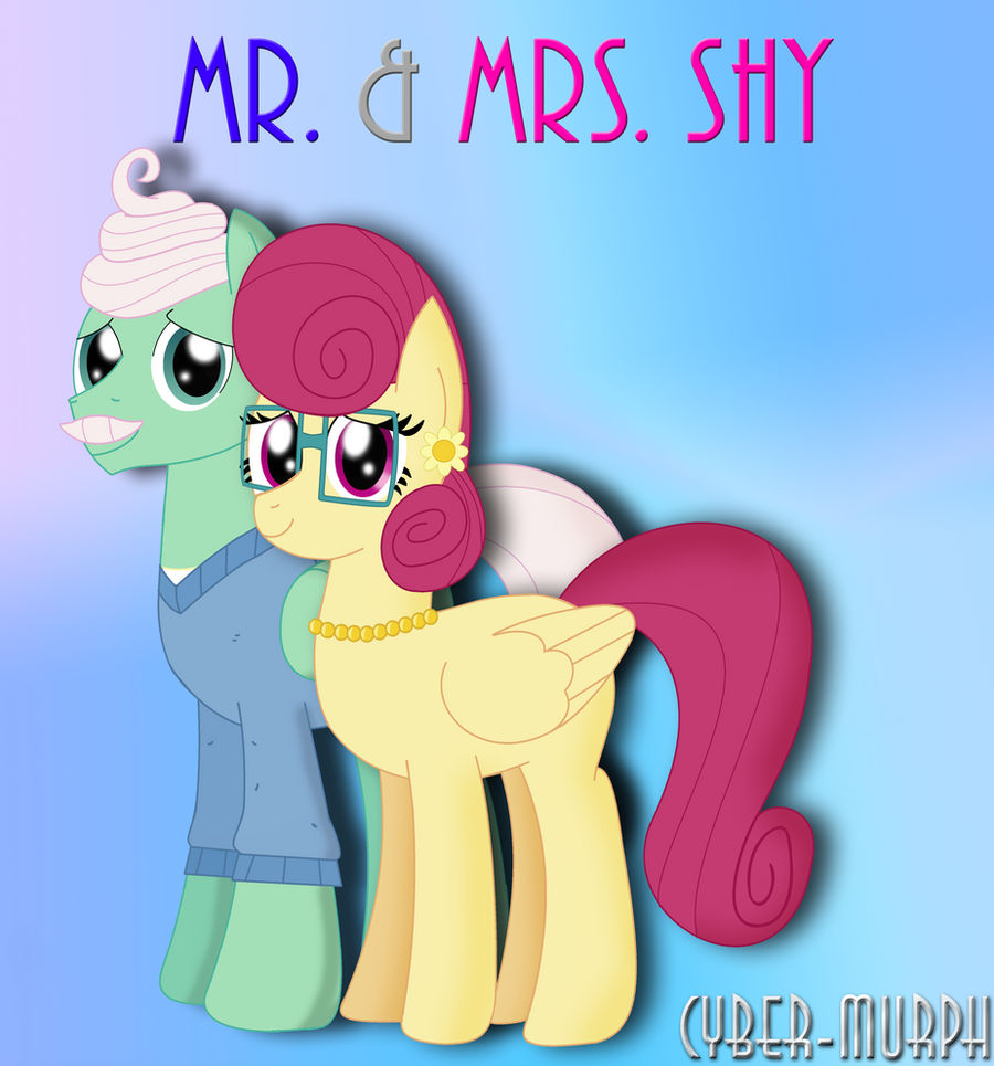Mrs. Shy Vector Mr. and Mrs. Shy by Cyber-murph on DeviantArt