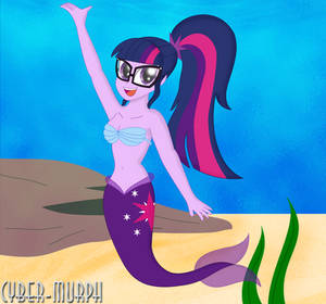 Mermaid Twilight Sparkle (Sci-Twi)