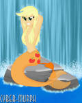 Mermaid Applejack by Cyber-murph