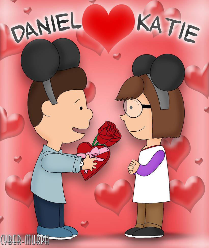 Deviantart Daniel Commission: Daniel x Katie by Cyber-murph on DeviantArt