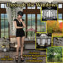 THROUGH THE WINDOW backgrounds FREE