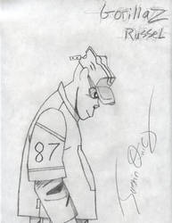 Gorillaz-Russel