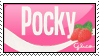 Pocky Strawberry Stamp