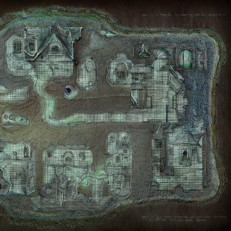Map of Haunted House by AISmart on DeviantArt