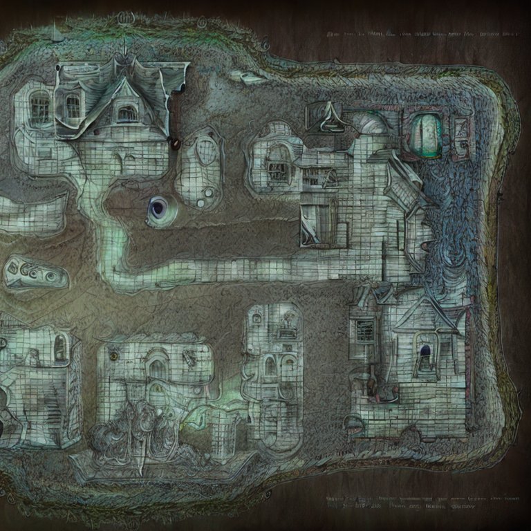 Hunted Map Overview Map of Haunted House by AISmart on DeviantArt