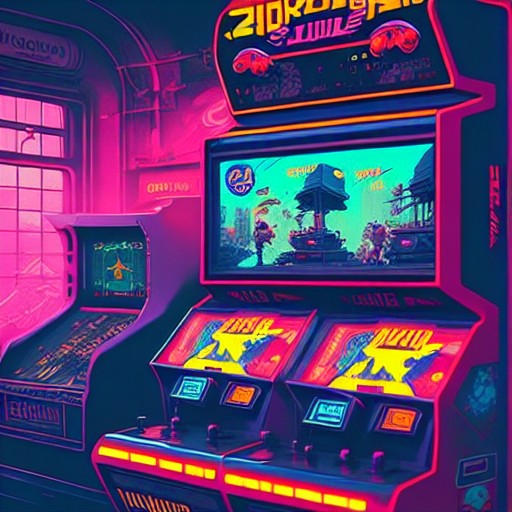 Contrapunk Arcade by AISmart on DeviantArt