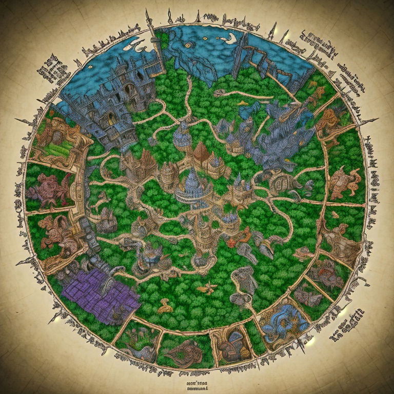 Beast Kin Village Map The Beast Kingdom by AISmart on DeviantArt