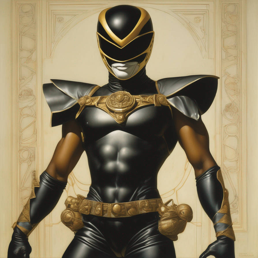 Black Powerpunk Ranger by AISmart on DeviantArt