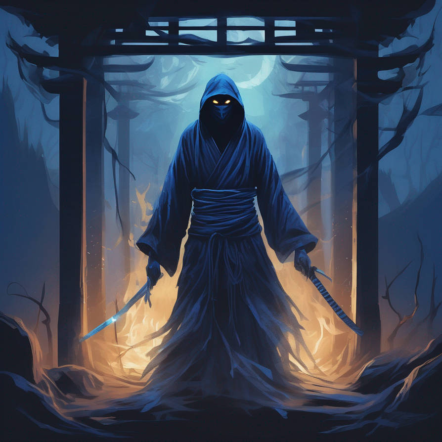 Ghost Ninja by AISmart on DeviantArt