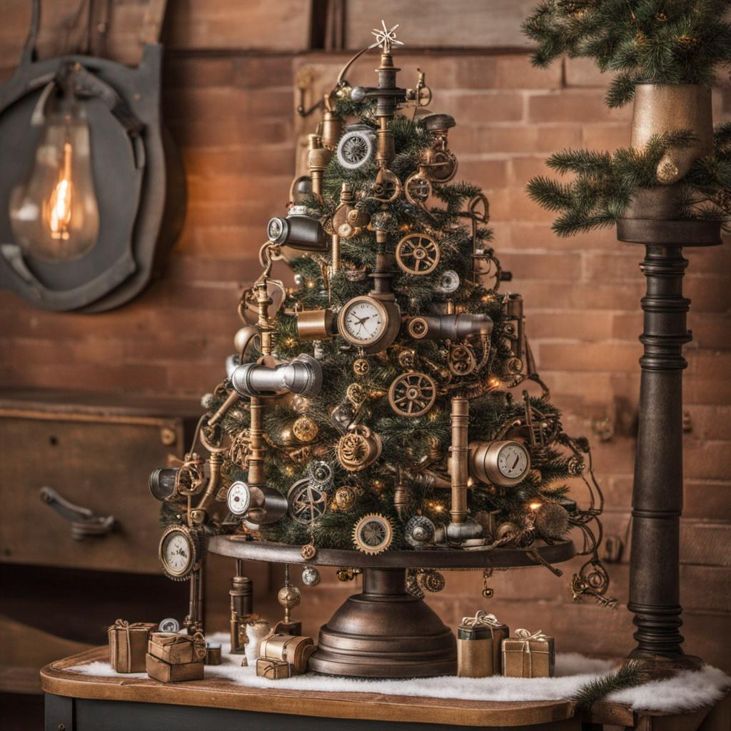 Steampunk DIY Christmas Tree by AISmart on DeviantArt