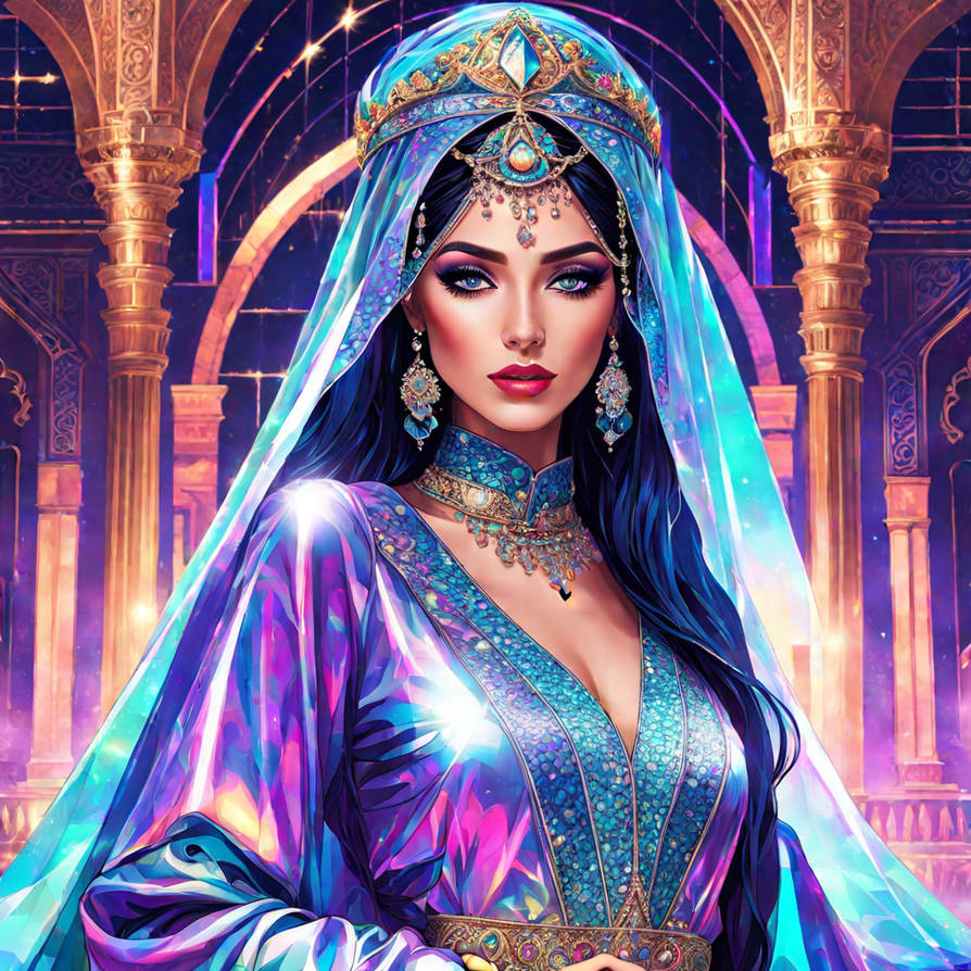 Mystical Middle Eastern Princess by AISmart on DeviantArt