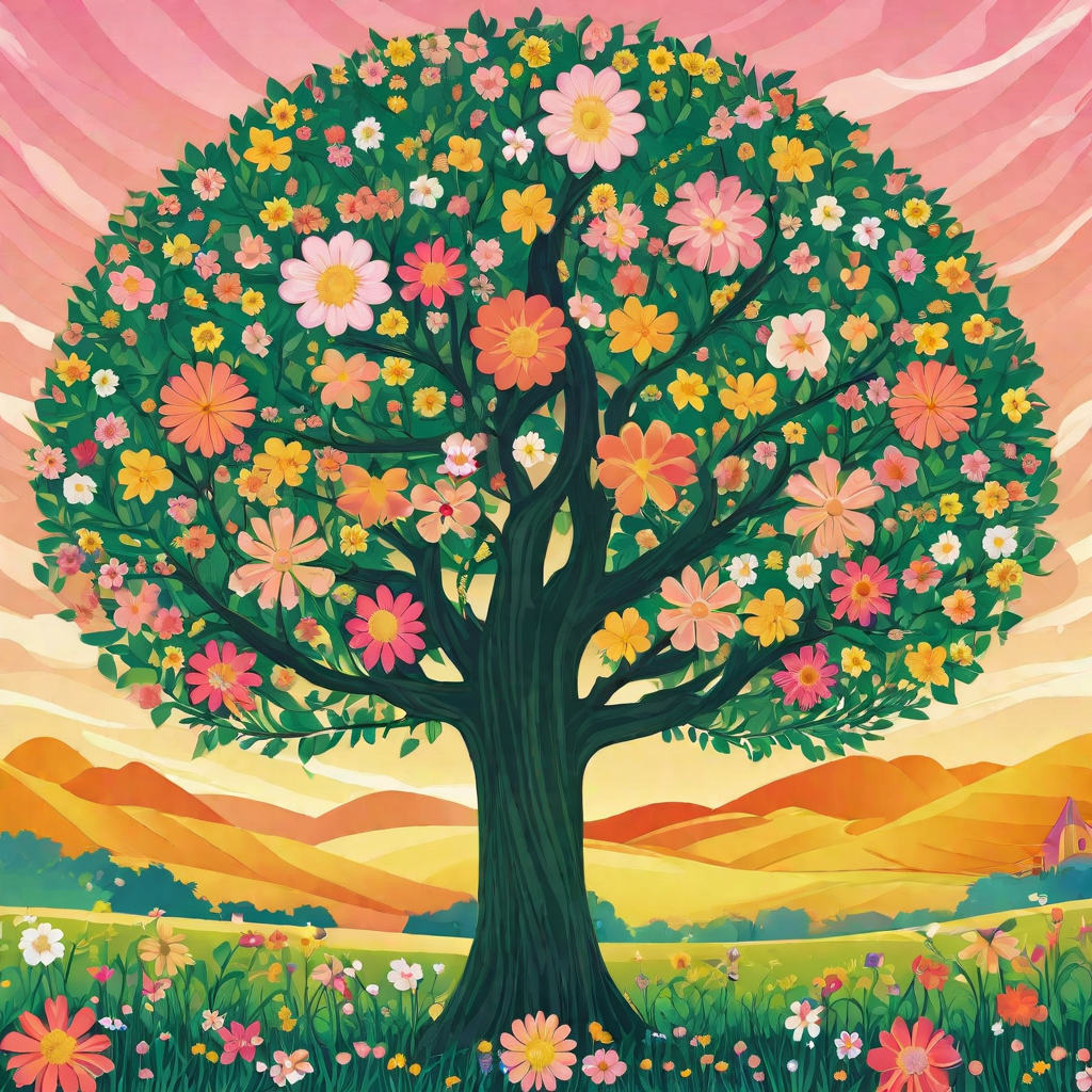 Circus Tree By R Blossoming Flower Circus Tree by AISmart on DeviantArt