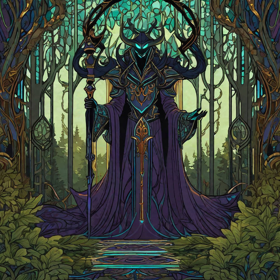 Enchanted Shadow Fiend by AISmart on DeviantArt