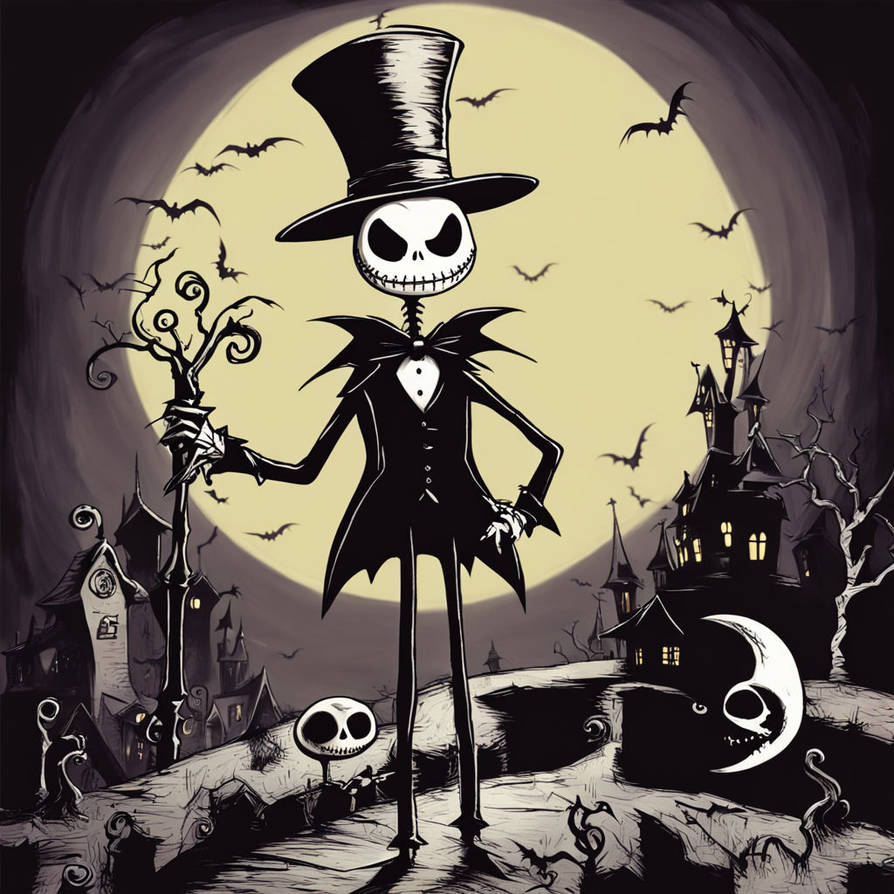 Skeleton Jack Ripper Jack the Ripper Skellington by AISmart on DeviantArt