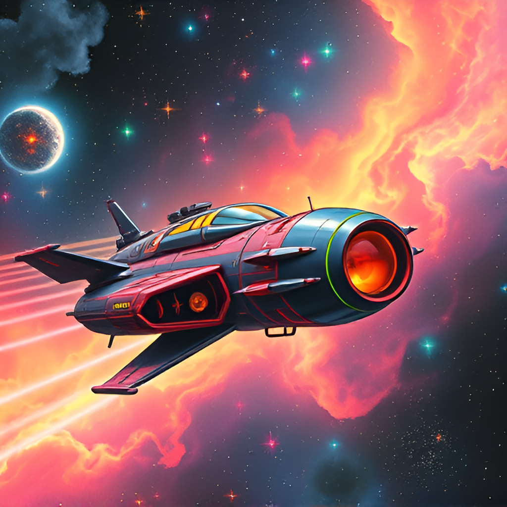 Raypunk Design Raypunk Spaceship by AISmart on DeviantArt
