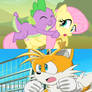 Tails is jealous.