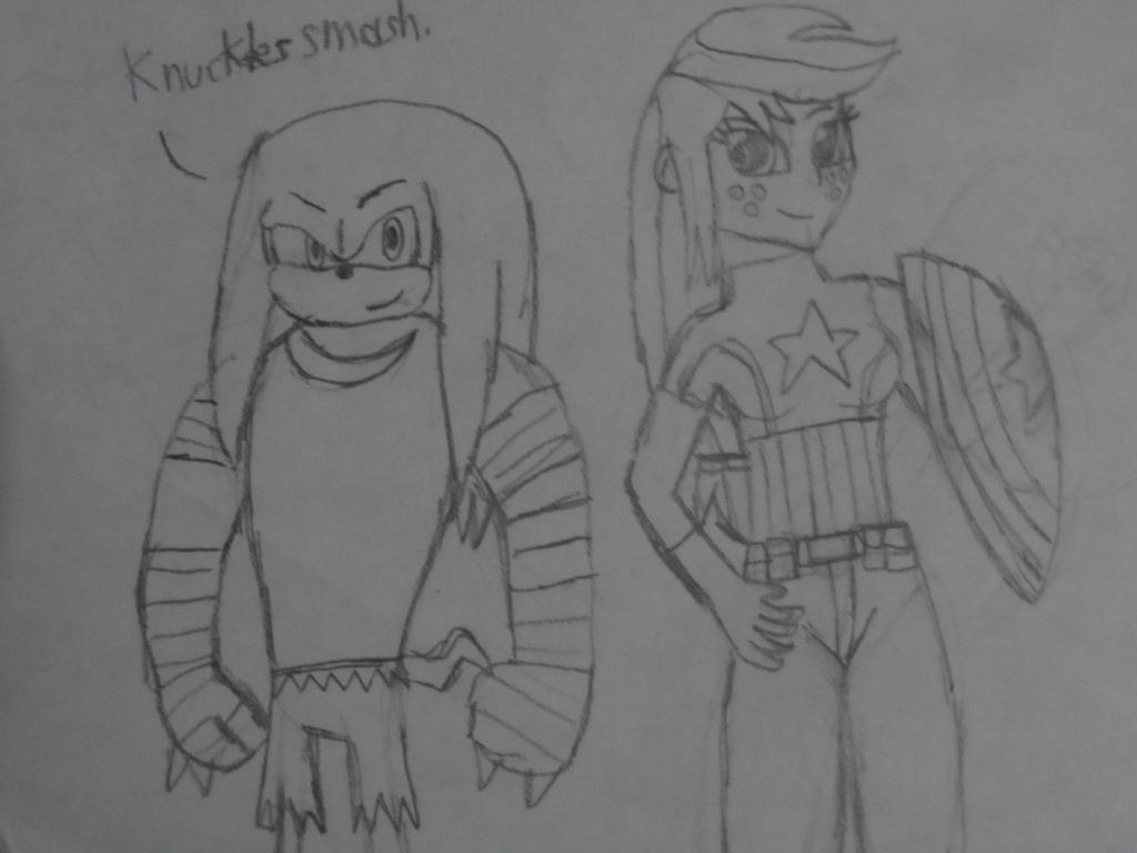 AppleKnux the avengers cosplay.