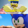 Sonic reaction to sponge out the water.