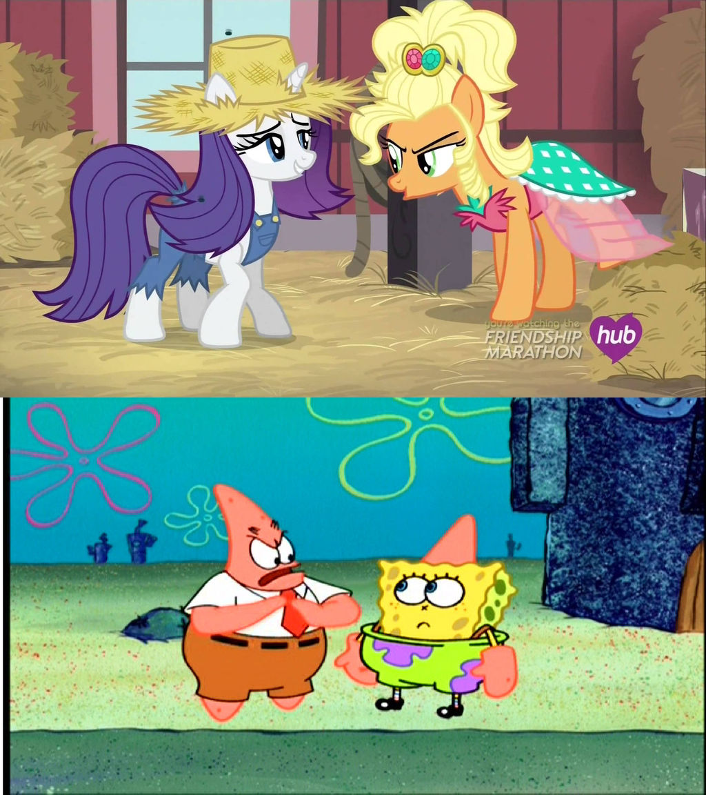 Spogebob And My Little Pony Comparison By Brandonale On DeviantArt spogebob-and-my-little-pony-comparison-by-brandonale-on-deviantart