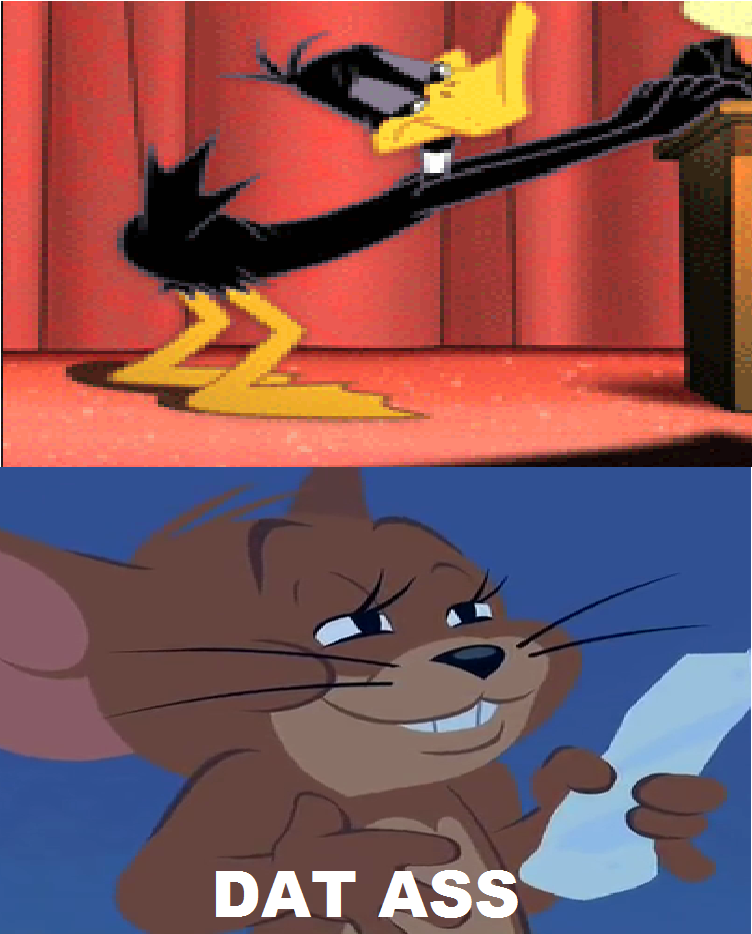Daffy Duck Dat Ass meme. by brandonale on DeviantArt