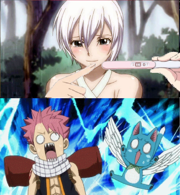 Lisanna Strauss pregnancy announcement test meme.