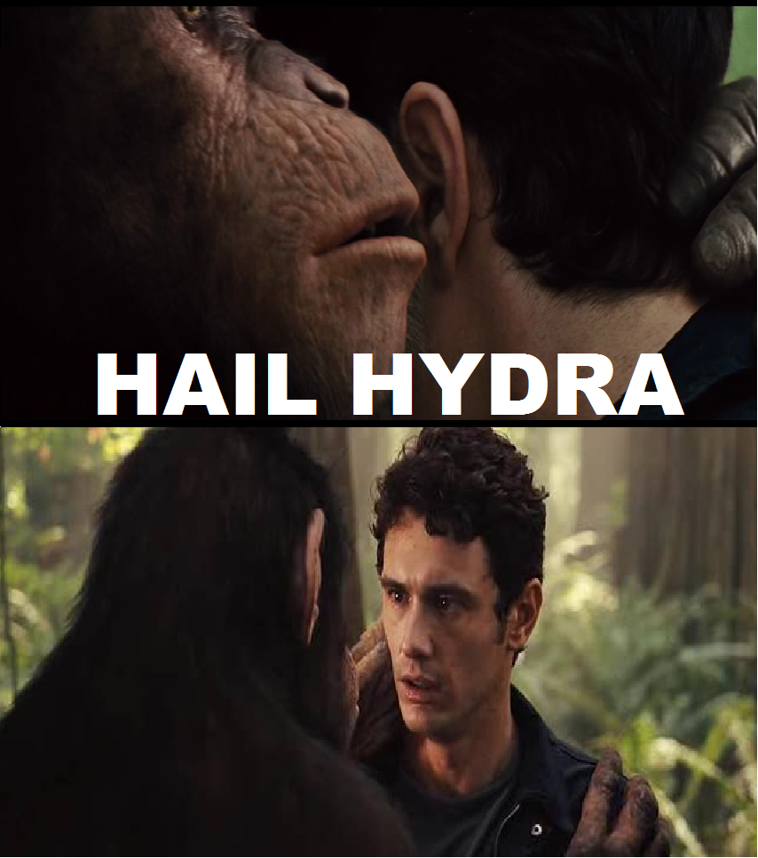 Hail Hydra(Rise of the Planet of the Apes).