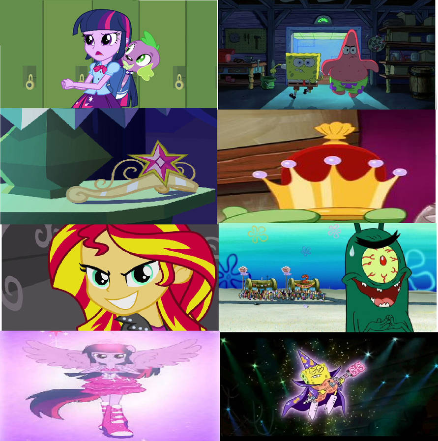 Equestria Girls And Spongebob Movie Comparison By Brandonale On DeviantArt equestria-girls-and-spongebob-movie-comparison-by-brandonale-on-deviantart