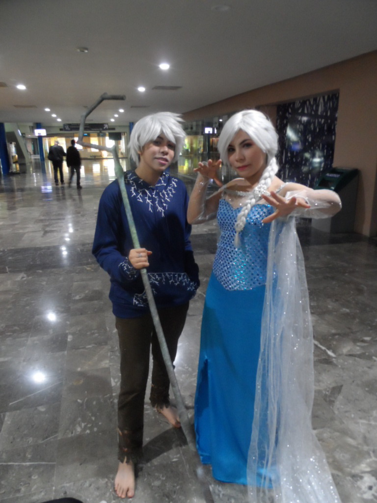 Jack Frost and Elsa Cosplay