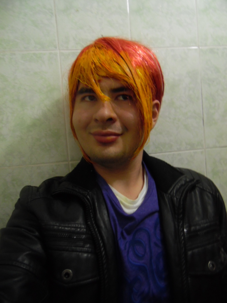 Sunset Shimmer Genderbend Cosplay Test