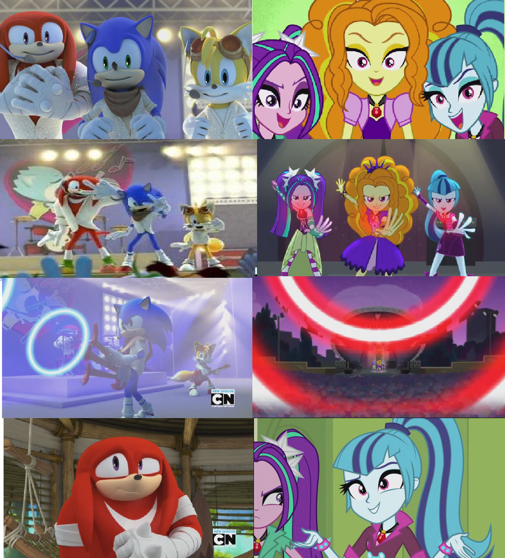 Dreamboat Express and The Dazzlings Comparison.