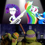 Rainbow Rocks and TMNT 2012 comparison.