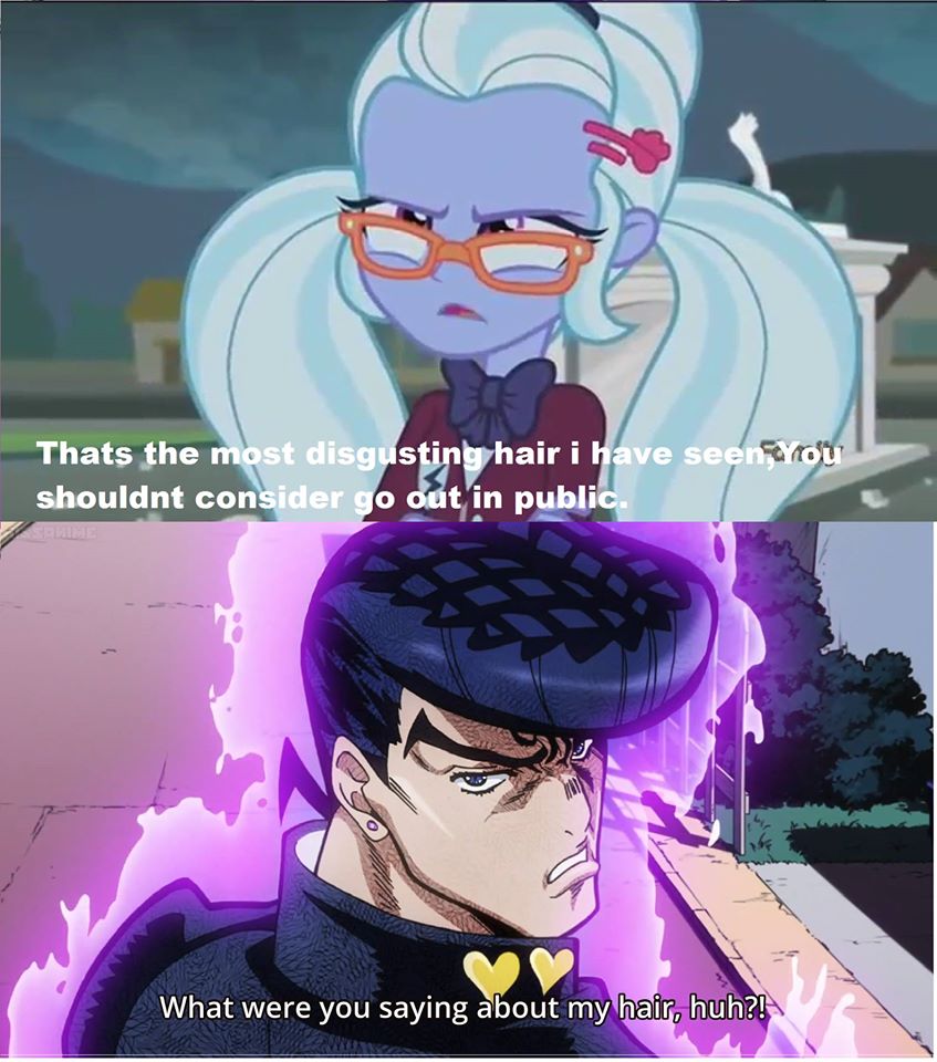 Sugarcoat insults Josuke Hair. by brandonale on DeviantArt Sugarcoat insults Josuke Hair. by brandonale on DeviantArt