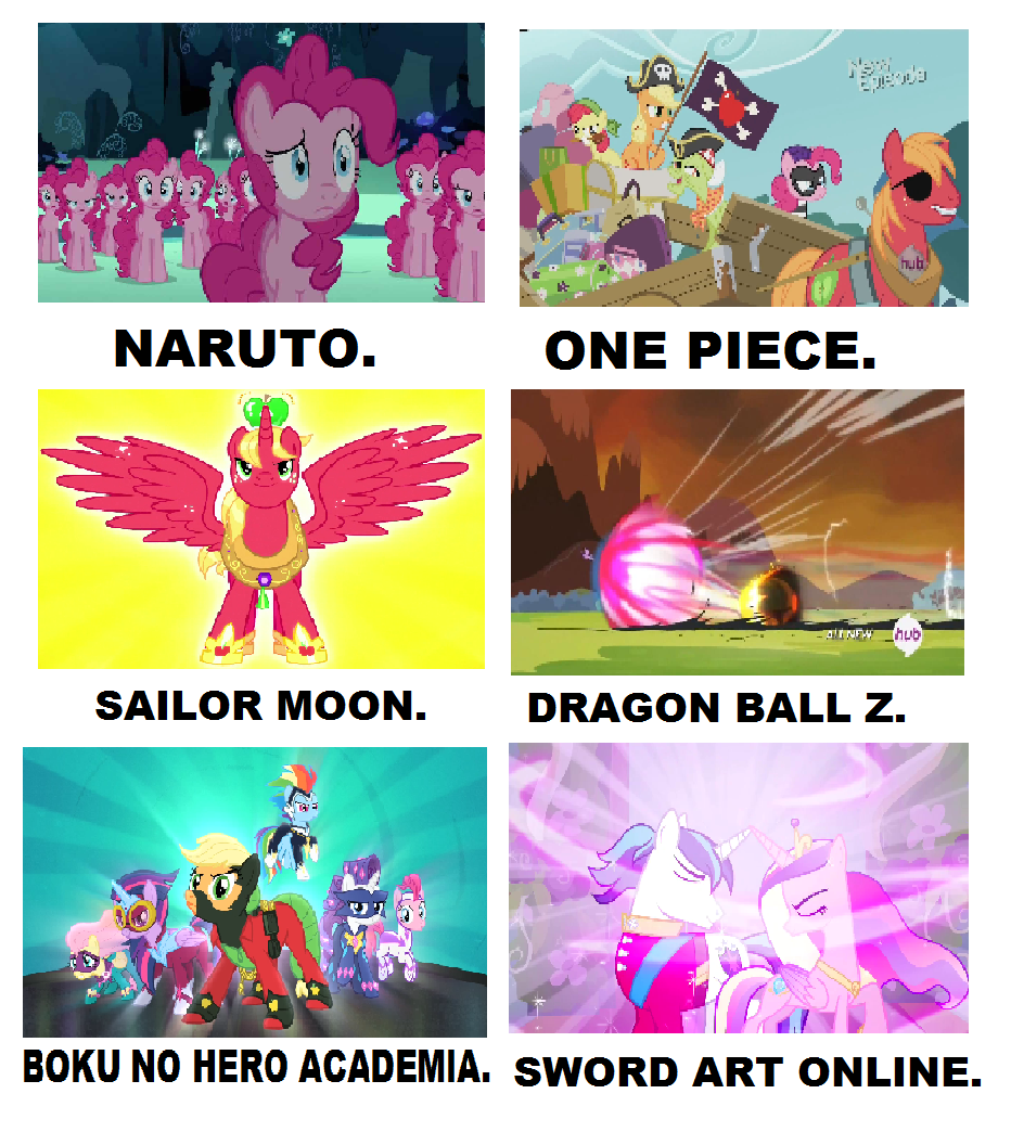 Anime Traps-My Little pony Meme. by brandonale on DeviantArt