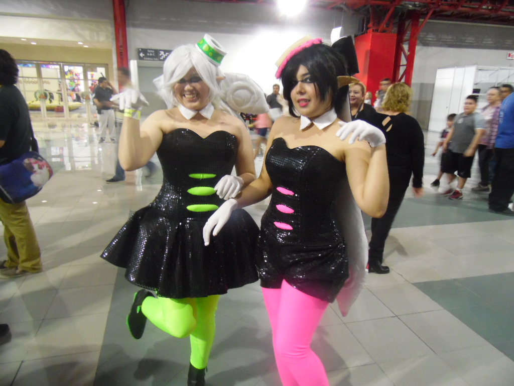 The Squid Sisters Cosplay.