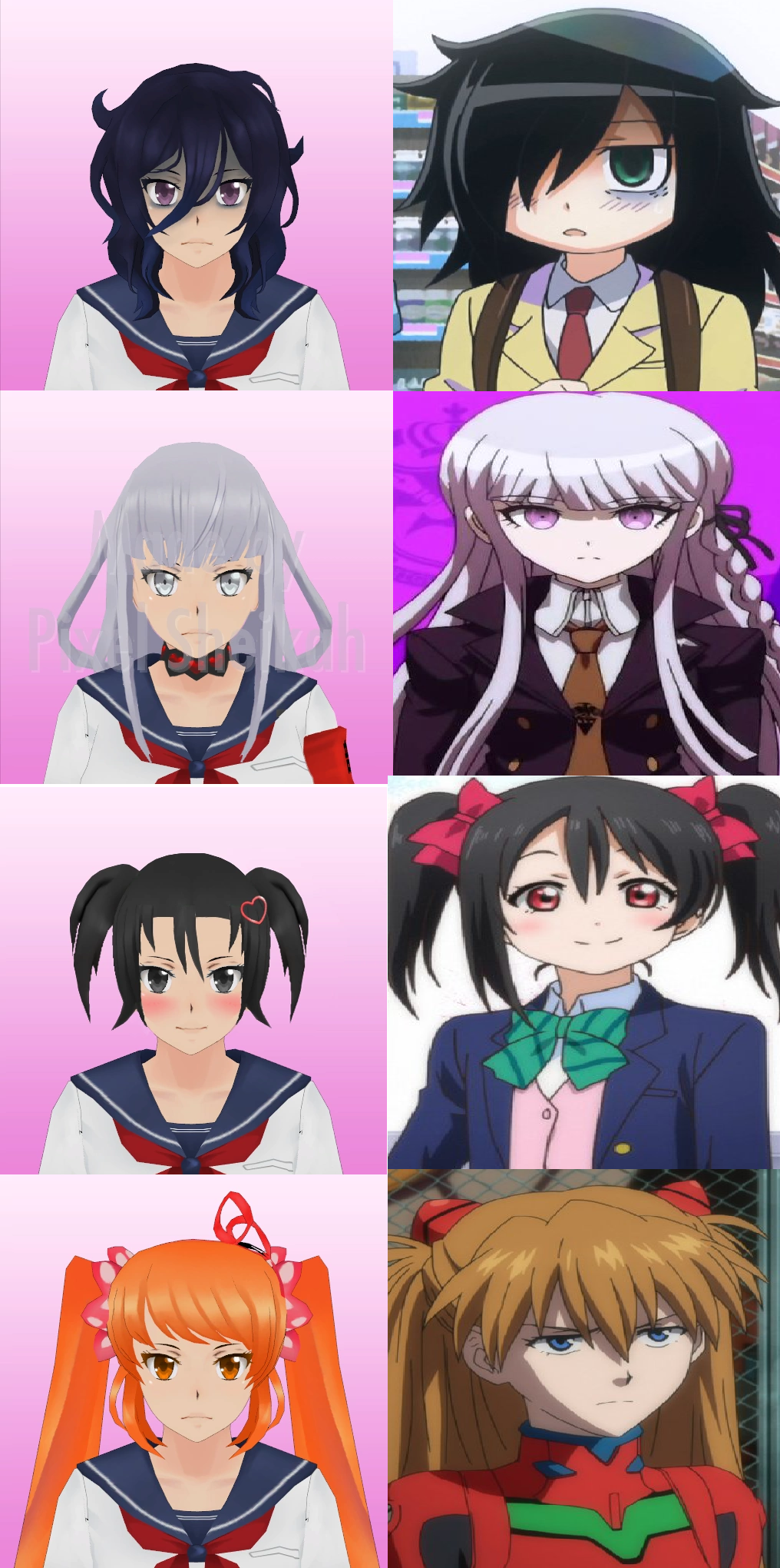 Smug Anime Girls meme 2. by brandonale on DeviantArt