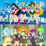 Sailor Moon and Equestria Girls Comparison.