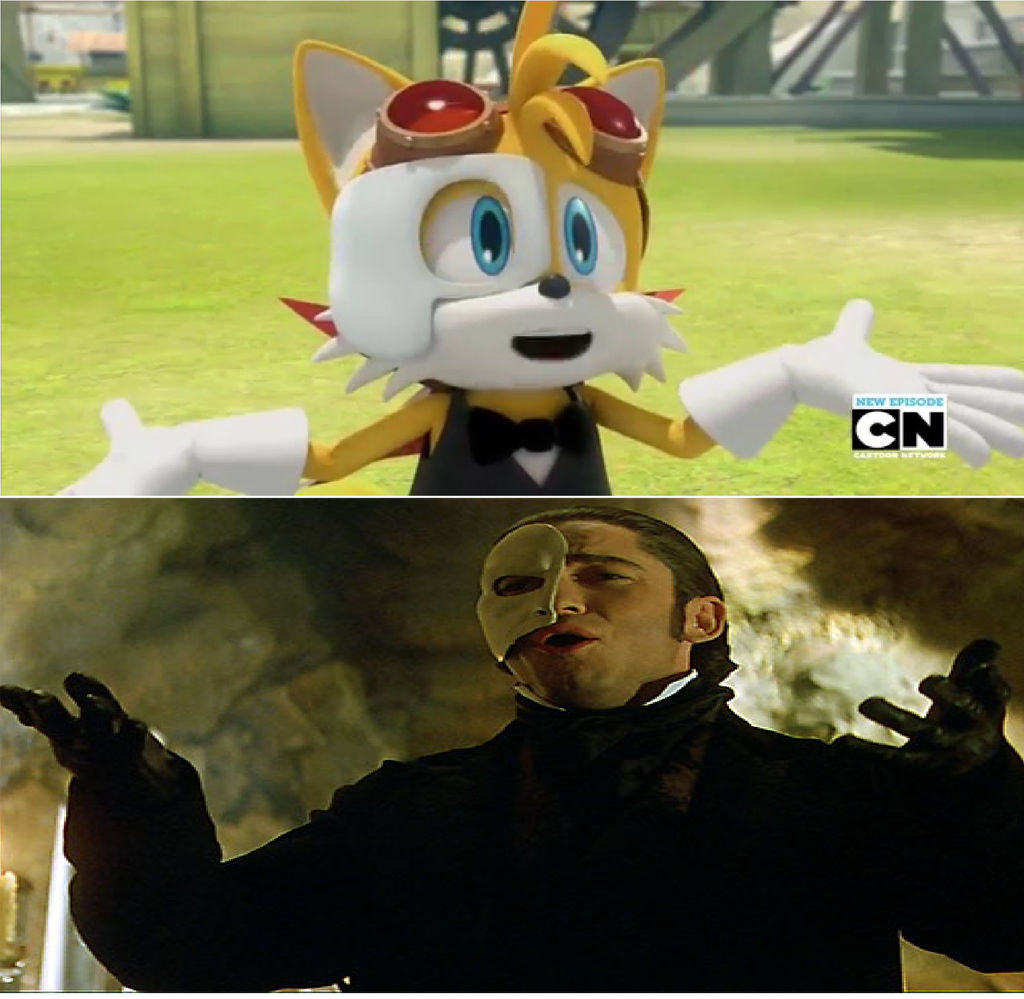 Sonic Boom Phantom Of The Opera Comparison By Brandonale On DeviantArt sonic-boom-phantom-of-the-opera-comparison-by-brandonale-on-deviantart