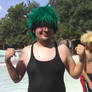 Deku Swimsuit cosplay.