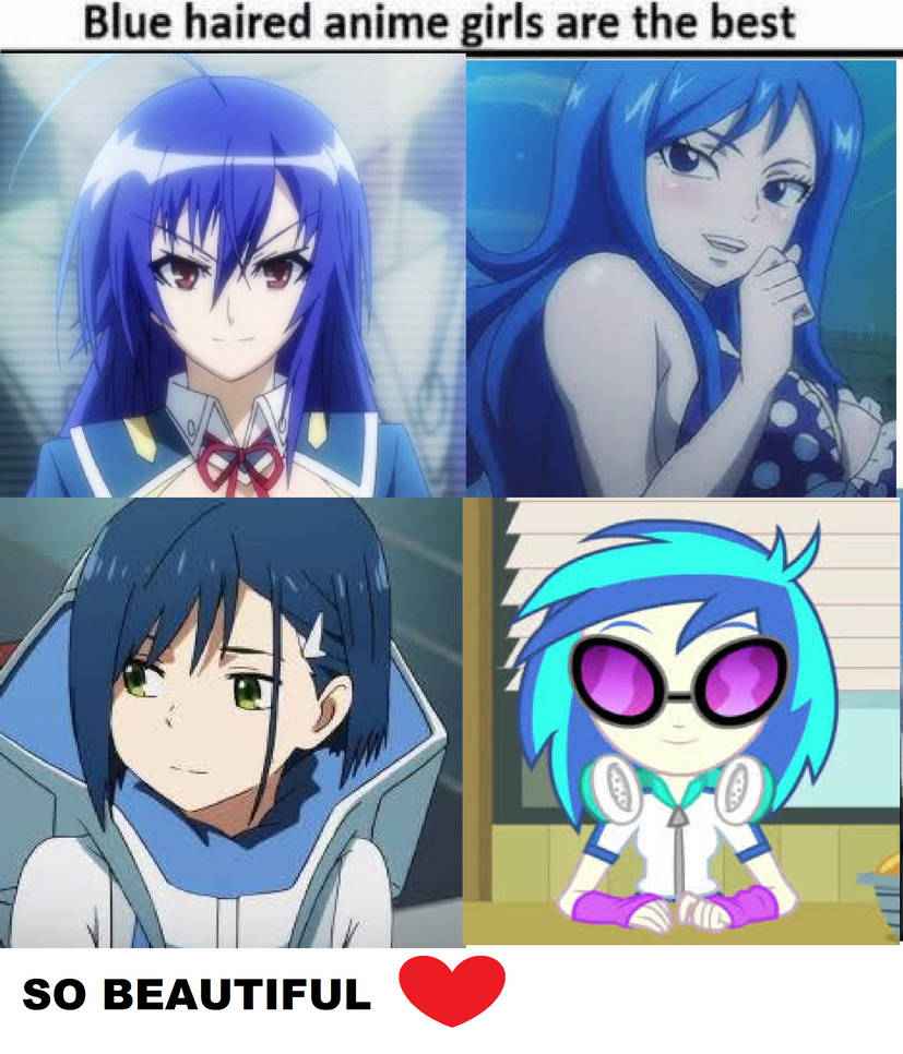 Scarica Gratis Images Anime Girls With Blue Hair Meme 2 By Brandonale On Deviantart dernière salutations
