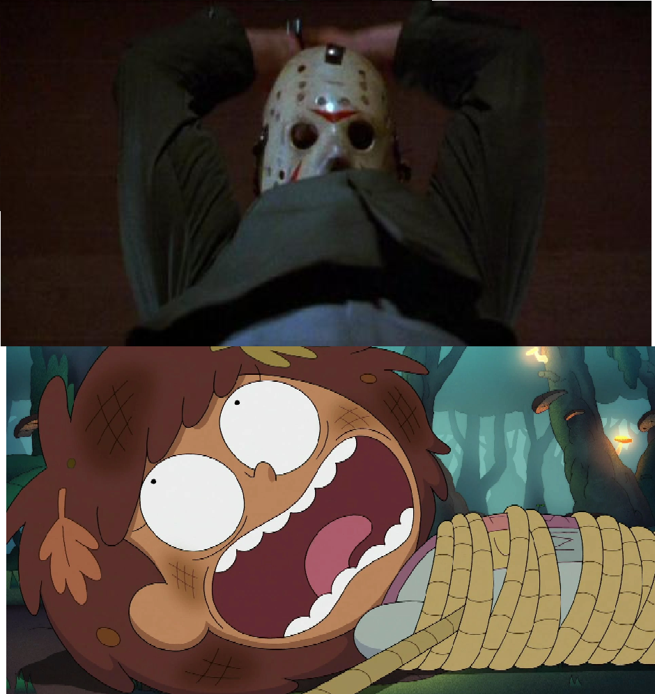 Scared Anne Anne Boonchuy Scared by Jason Voorhees. by brandonale on DeviantArt