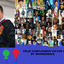 Feliz Cumpleayos Victor Ugarte collage 2023.