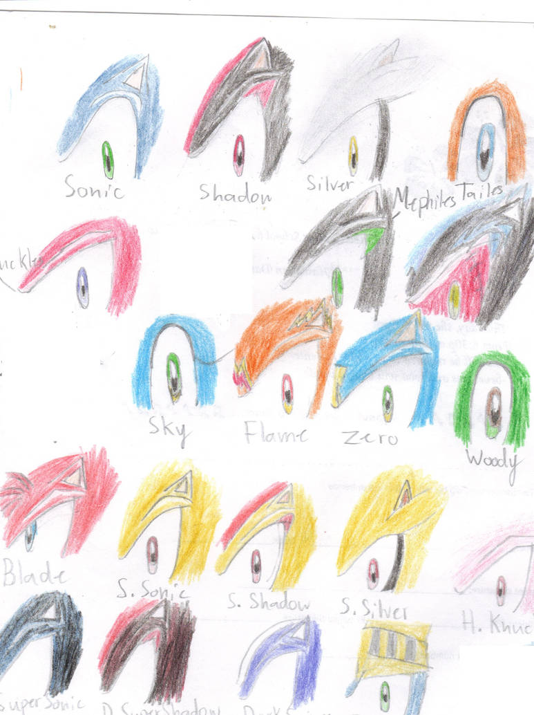 My Sonic eyes by supersonicfox on DeviantArt
